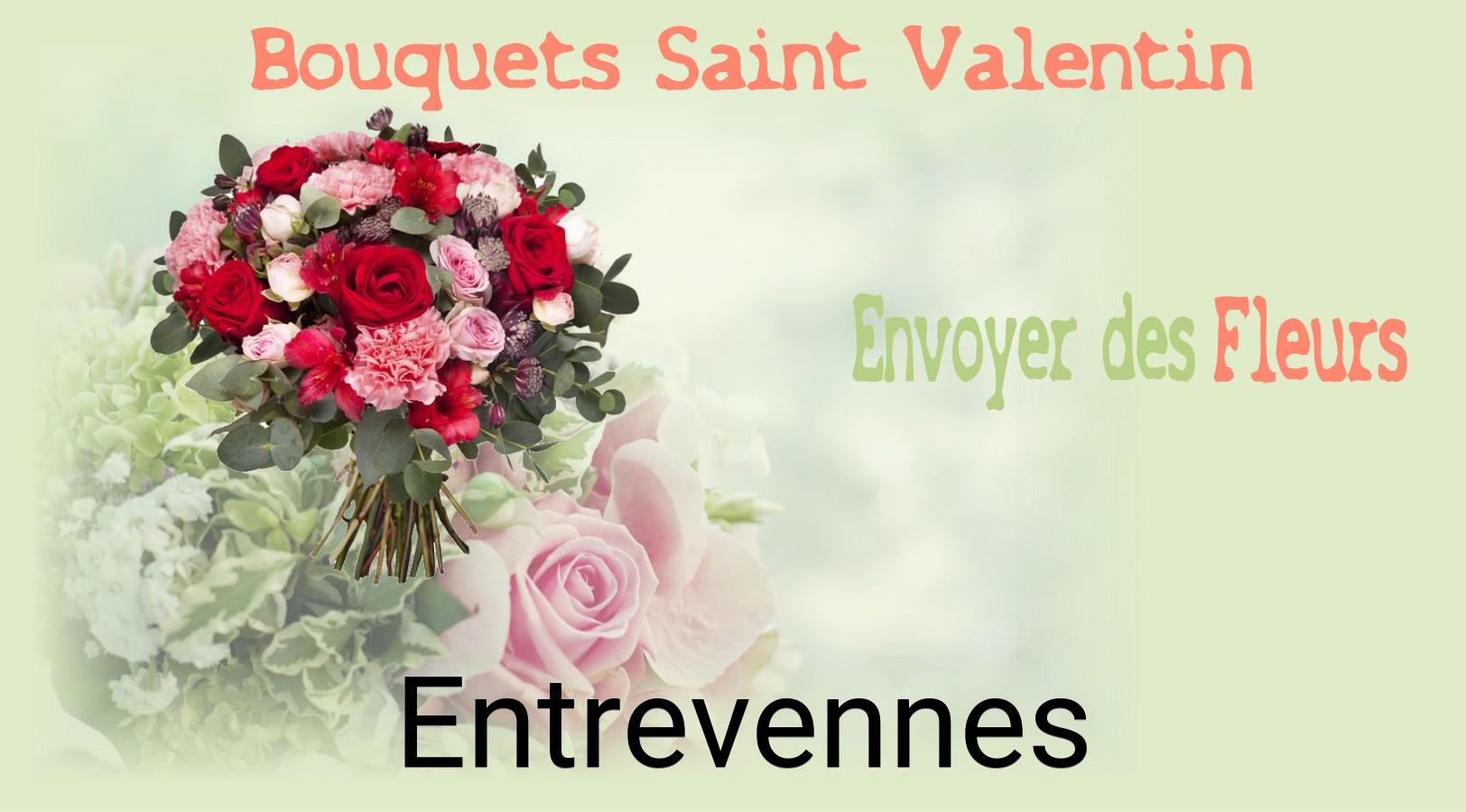 Roses de Saint-Valentin livrées à Entrevennes